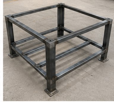 Custom welded steel tube frame